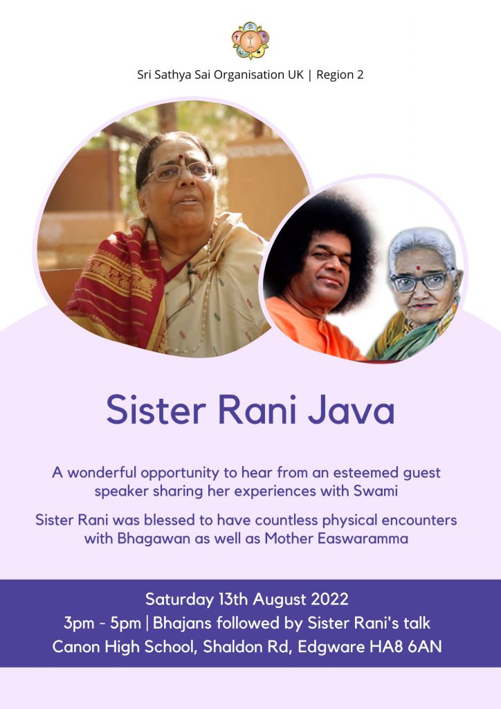 PHOTO 2022 07 30 17 37 48 724x1024 - 13.08.2022: Satsang with sister Rani Java in UK